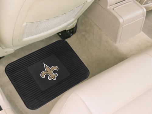 Picture of New Orleans Saints Car Mat Heavy Duty Vinyl Rear Seat Special Order