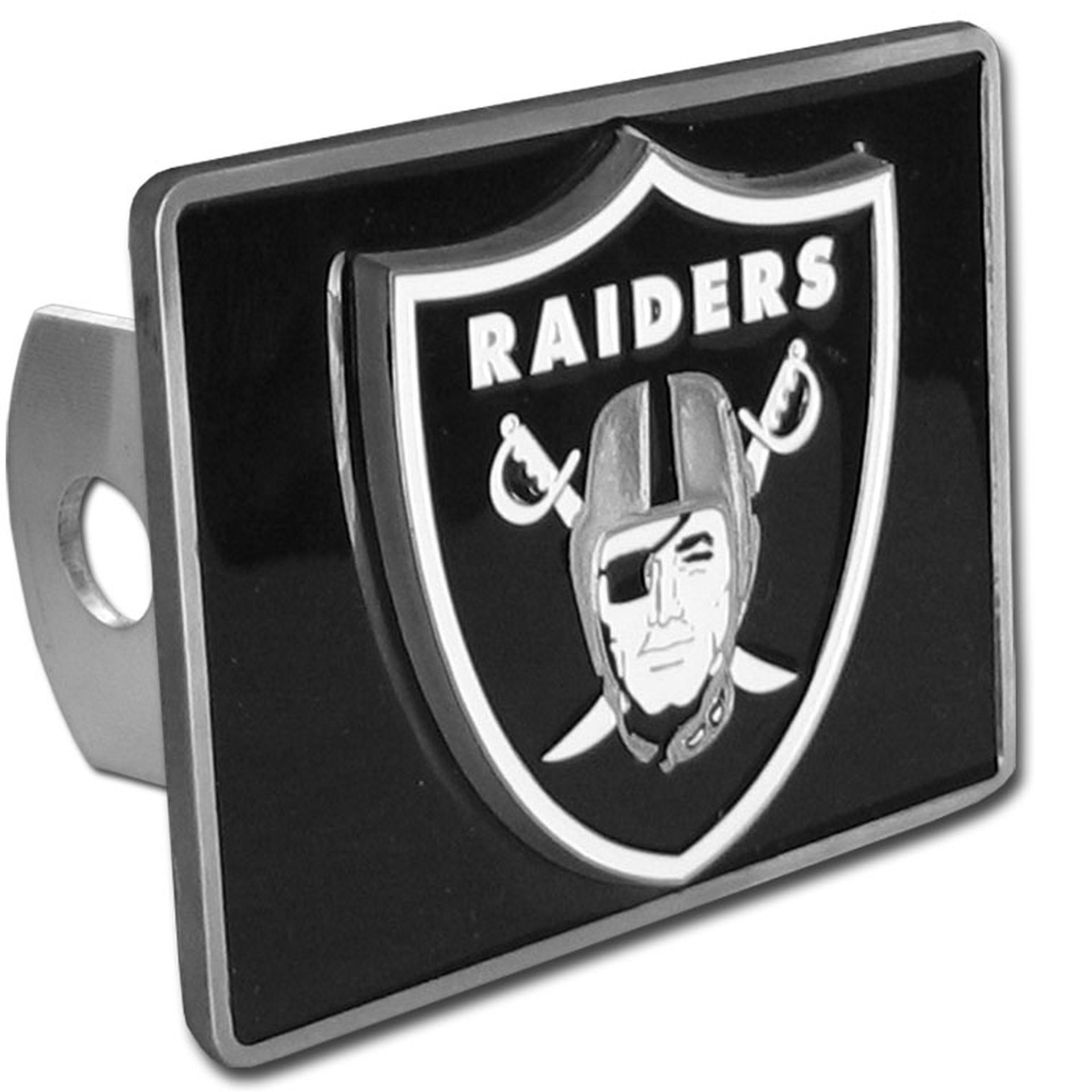 Picture of Oakland Raiders Trailer Hitch Cover