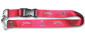 Picture of Los Angeles Angels of Anaheim Lanyard - Breakaway with Key Ring