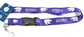 Picture of Kansas State Wildcats Lanyard - Breakaway with Key Ring
