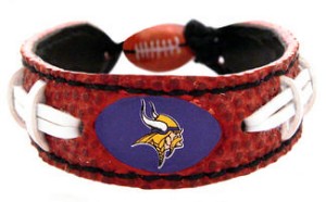 Picture of Minnesota Vikings Bracelet Classic Football Vintage Logo