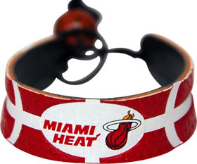 Picture of Miami Heat Team Color Basketball Bracelet