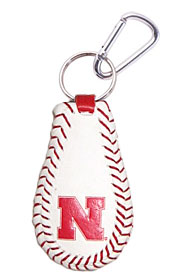 Picture of Nebraska Cornhuskers Keychain - Classic Baseball