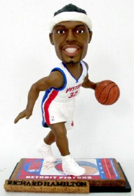 Picture of Detroit Pistons Richard Hamilton Ticket Base Forever Collectibles Bobblehead