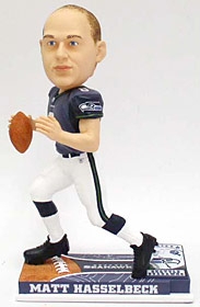 Picture of Seattle Seahawks Matt Hasselbeck Forever Collectibles On Field Bobblehead