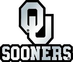 Picture of Oklahoma Sooners Auto Emblem - Silver