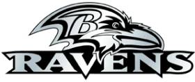 Baltimore Ravens Auto Emblem - Silver