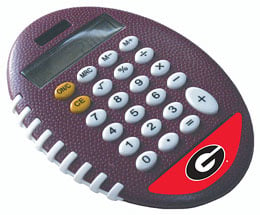 Picture of Georgia Bulldogs Pro-Grip Calculator