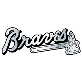 Picture of Atlanta Braves Auto Emblem - Silver