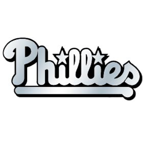 Picture of Philadelphia Phillies Auto Emblem - Silver