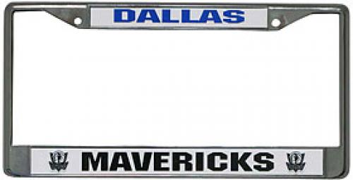 Picture of Dallas Mavericks License Plate Frame Chrome