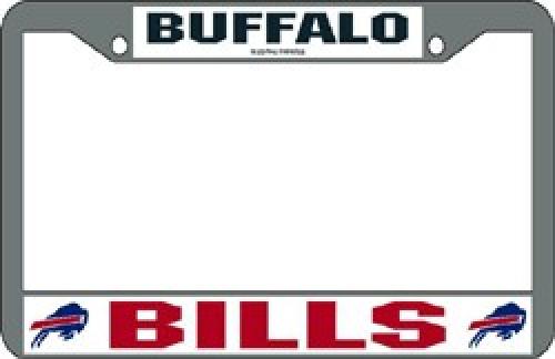 Picture of Buffalo Bills License Plate Frame Chrome