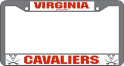   Distributing 9474628800 Virginia Cavaliers Chrome License Plate Frame