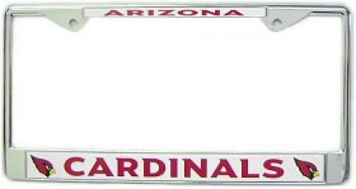 Picture of Arizona Cardinals License Plate Frame Chrome