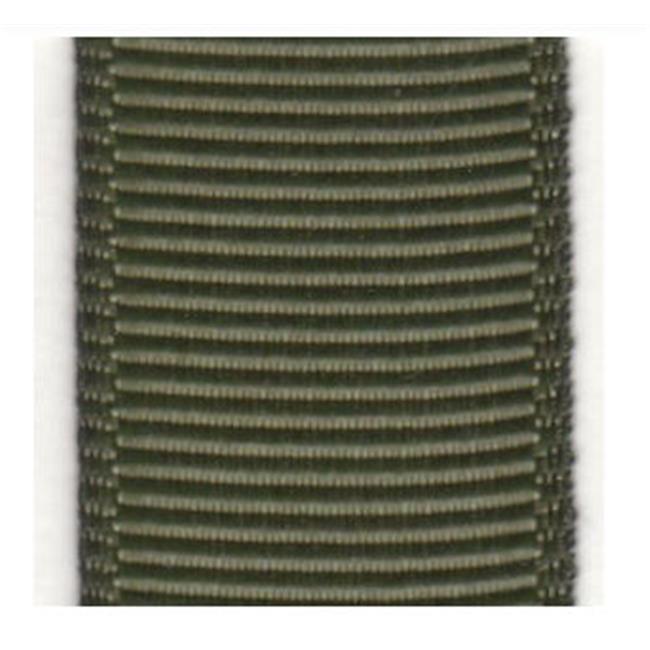 Papilion R074200160574100Y .63 in. Grosgrain Ribbon 100 Yards - Olive Drab