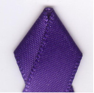 Picture of Papilion R074300060470100Y .25 in. Single-Face Satin Ribbon 100 Yards - Regal Purple