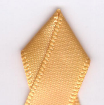 Picture of Papilion R074300060675100Y .25 in. Single-Face Satin Ribbon 100 Yards - Gold