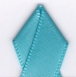 Picture of Papilion R074300090317100Y .38 in. Single-Face Satin Ribbon 100 Yards - Misty Turquoise