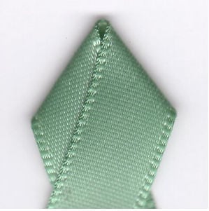 Picture of Papilion R074300090577100Y .38 in. Single-Face Satin Ribbon 100 Yards - Sage Green