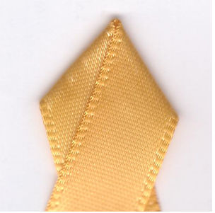 Picture of Papilion R074300120660100Y .5 in. Single-Face Satin Ribbon 100 Yards - Yellow Gold
