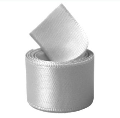 Picture of Papilion R074300230007100Y .88 in. Single-Face Satin Ribbon 100 Yards - Shell Grey