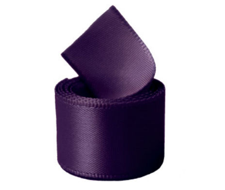 Picture of Papilion R07430538028550YD 1.5 in. Single-Face Satin Ribbon 50 Yards - Plum