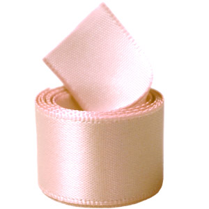 Picture of Papilion R07430538071450YD 1.5 in. Single-Face Satin Ribbon 50 Yards - Petal Peach