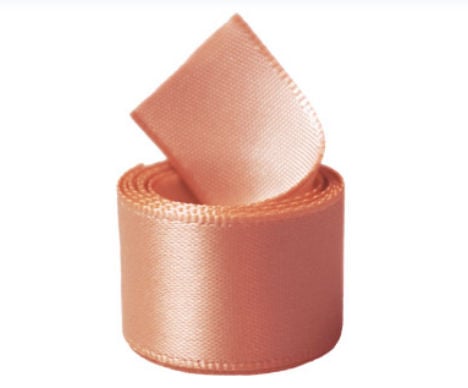 Picture of Papilion R07430538072050YD 1.5 in. Single-Face Satin Ribbon 50 Yards - Peach