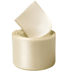 Picture of Papilion R07430538082050YD 1.5 in. Single-Face Satin Ribbon 50 Yards - Candle Light