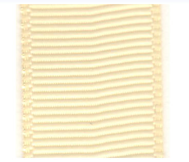 Picture of Papilion R074200060815100Y .25 in. Grosgrain Ribbon 100 Yards - Cream