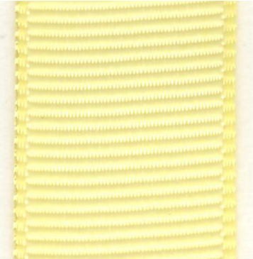 Picture of Papilion R074200090617100Y .38 in. Grosgrain Ribbon 100 Yards - Baby Maize