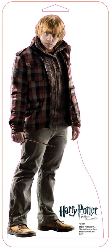 Picture of Advanced Graphics 1049D Cardboard Standup Mini Ron Weasley - Deathly Hallows