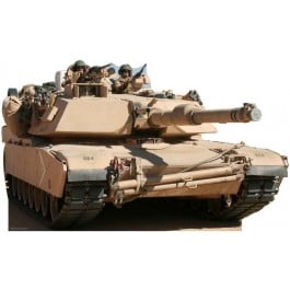 Cardboard Standup Army Tank