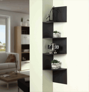 Picture of 4D Concepts 99900 Hanging Corner Storage - Black