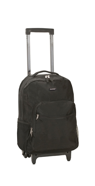 Picture of ROCKLAND R01-BLACK 17 Inch ROLLING BACKPACK