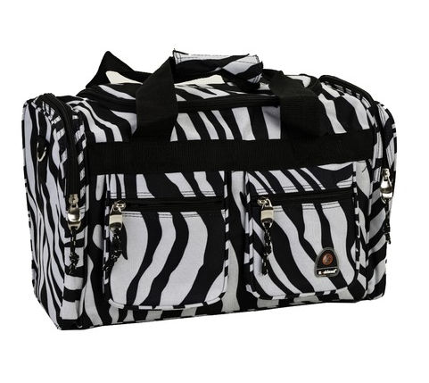 Picture of Rockland PTB419-Zebra Rockland 19&quot; Tote Bag
