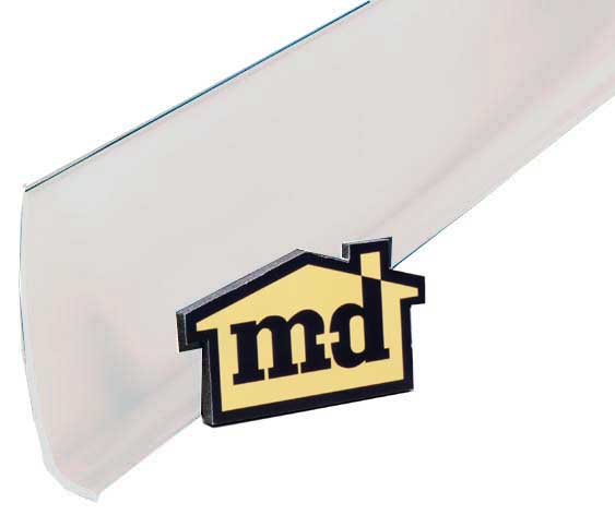 M-d Products 75671 2-.50in. X 4 Silver Gray Cove Wall Base Vinyl Strips - Silver Gray