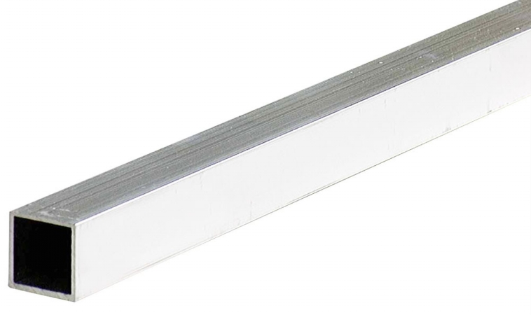 1in. X 72in. Mill Aluminum Square Tubing