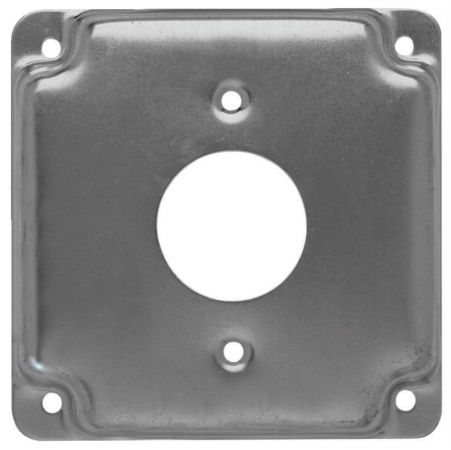 Picture of Hubbel Electric Raco 4in. Square Exposed Work Covers With 1 Receptacle  801C