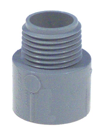Thomas And Betts  Lamson 3in. Non Metallic Male Adapter  E943L-CAR