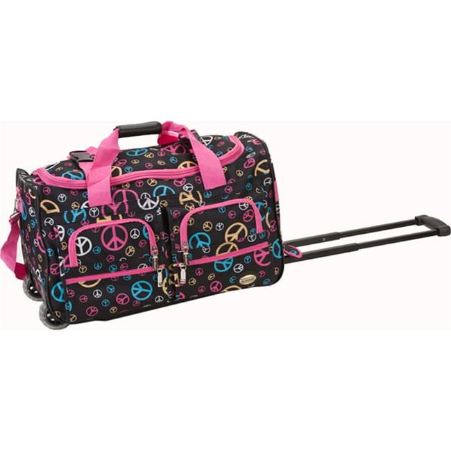 ROCKLAND PRD322-PEACE 22 Inch ROLLING DUFFLE BAG