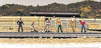 Picture of Bachmann BAC42341 Ho Figures Train Crew