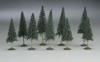 Picture of Bachmann BAC32101 N 3 in.- 4 in. Pine Trees - 9