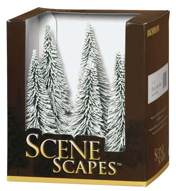 Picture of Bachmann BAC32002 5-6 in. Pine Trees with Snow - 6