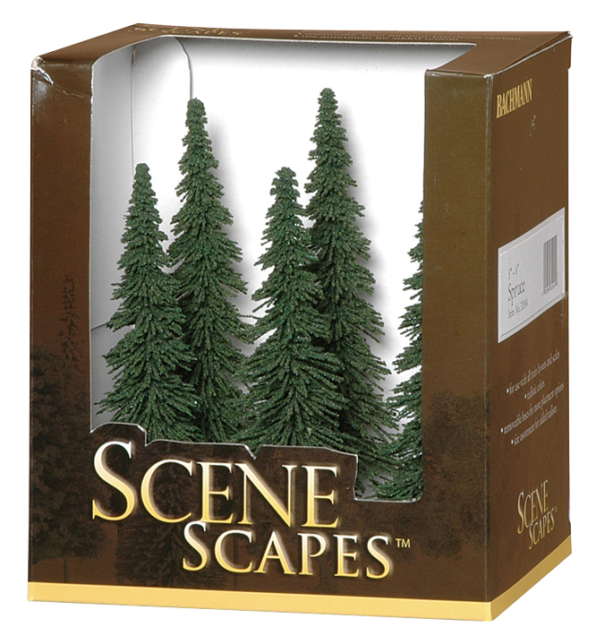 Picture of Bachmann BAC32004 5-6 in. Spruce Trees - 6