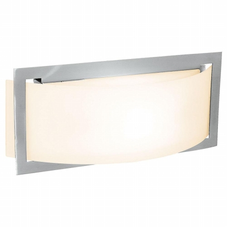 Picture of Access Lighting 62104-BS-OPL Argon 1 Light Opal Glass Wall Fixture - Brushed Steel