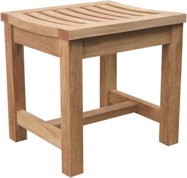Andersonteak  24 in. Casablanca Backless Chair