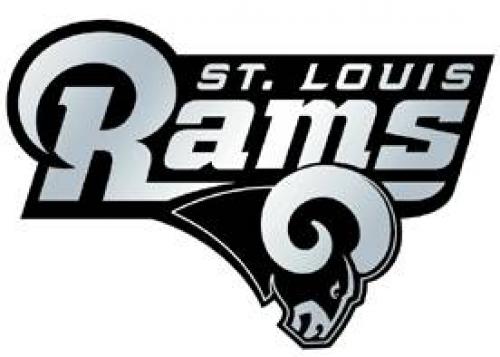 Picture of Los Angeles Rams Auto Emblem - Silver