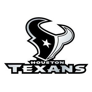 Picture of Houston Texans Auto Emblem - Silver