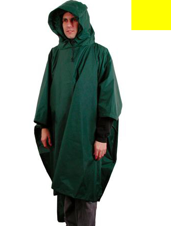 518633 Rain Gear Vinyl Poncho - Yellow
